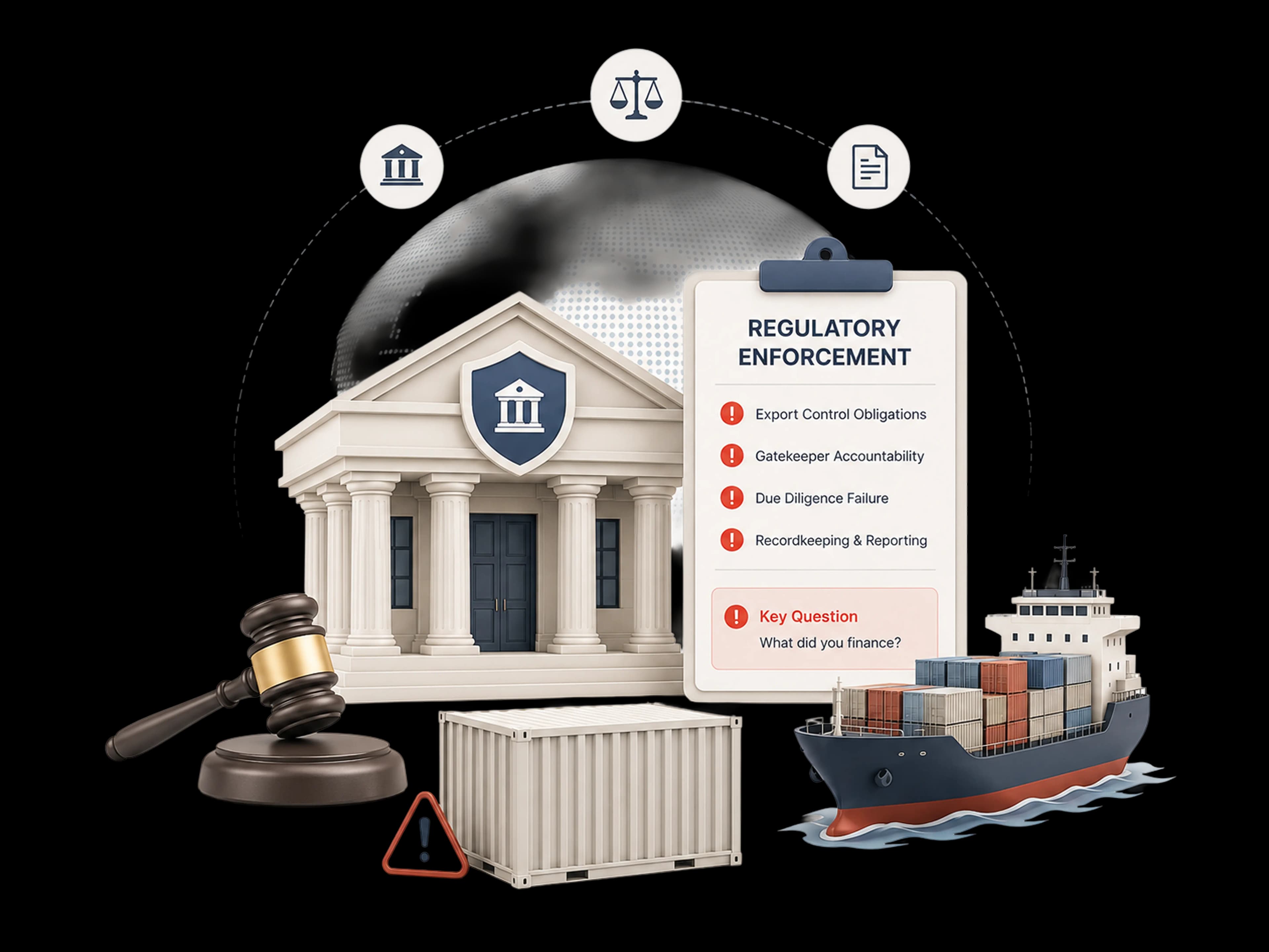 Regulators treating trade financiers as gatekeepers for export-control compliance